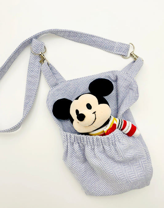 Magical Plush Doll Carrying Pouch - cross body bag